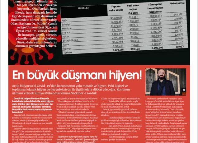 Dezenfeksiyon uygulamaları röportajı